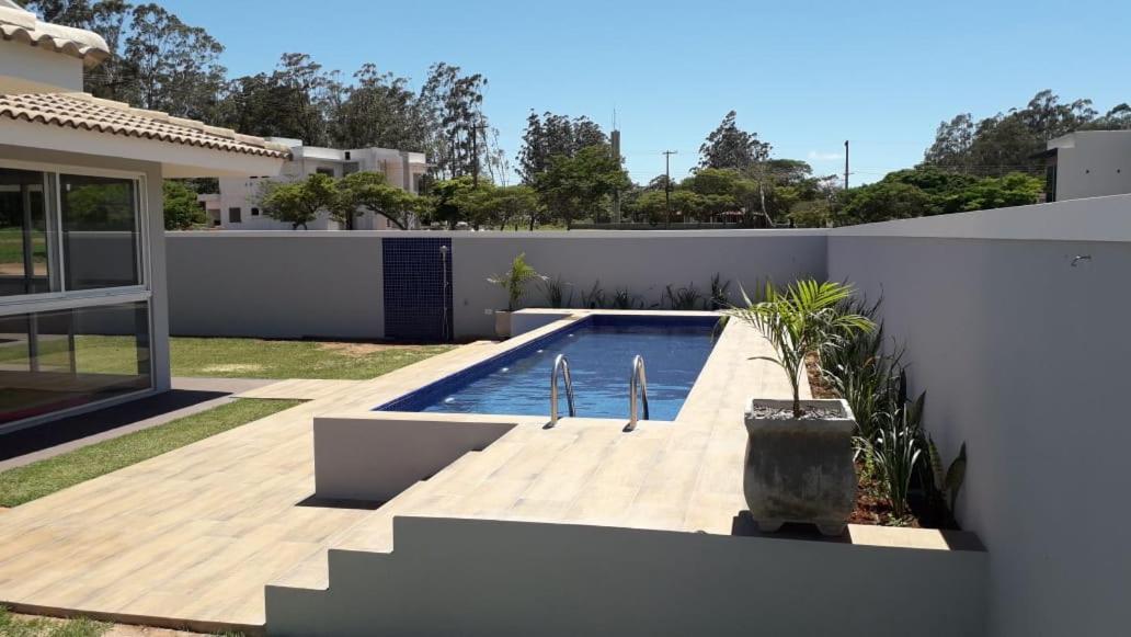 Casa Piscina Climatizada Santa Barbara Resort #Casadecampo131 Águas de Santa Barbara Exterior foto